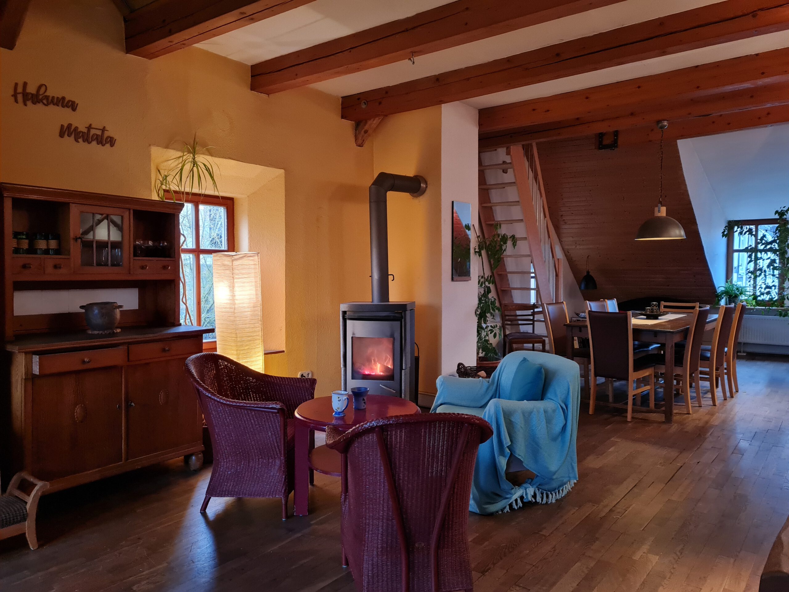 Wohnzimmer Kamin